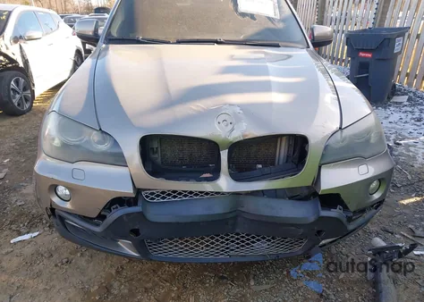 2007 BMW X5 4.8I from USA, damaged, VIN 5UXFE83587LZ40037